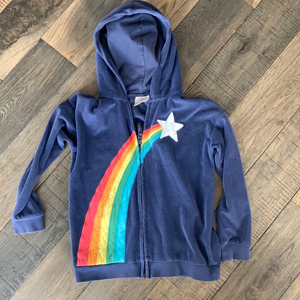 Hanna Andersson Rainbow Sunsoft Terry Hoodie